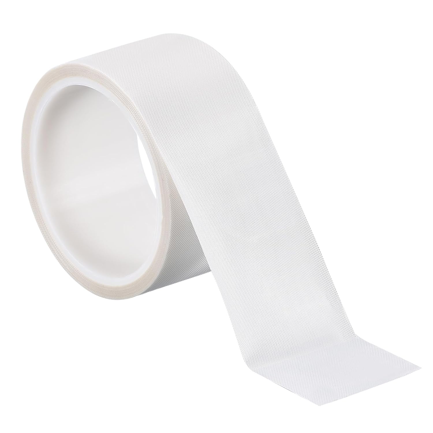 PATIKIL Heat Resistant Tape, 2.4 Inch x 33 Feet High Temperature Tape PTFE Adhesive High Heat Tape Waterproof for Vacuum Sealer Machine Insulation Protection, White, 0.13mm Thick