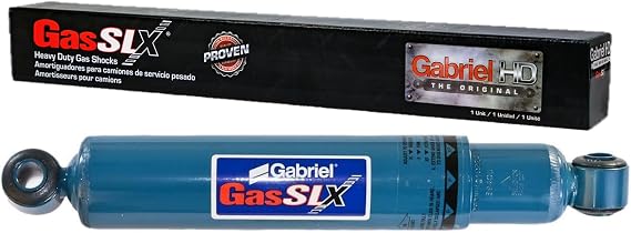 Gabriel 89405 GasSLX Adjustable HD Front & Rear Shocks Fits Peterbilt 379; School Bus, Bus & Motorhome; OEM# 665783, 508-57, 60665025, 060665, 60670008L, 654894, 60670008L