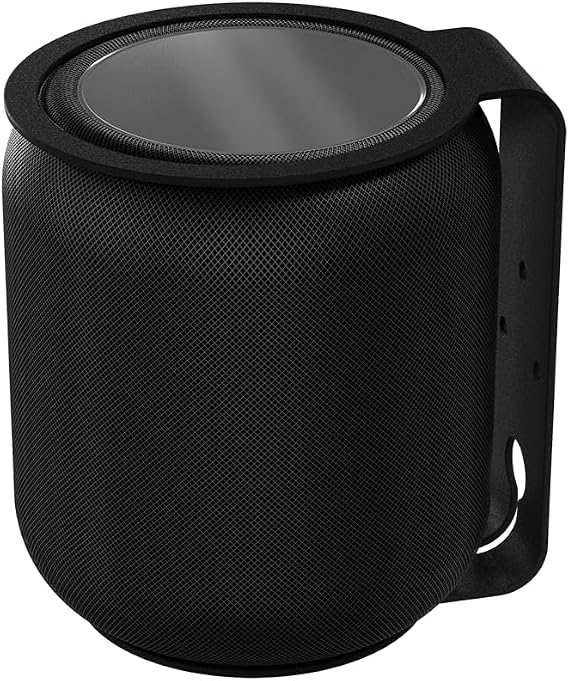 RackSolutions HomeBase Wall Mount for 2nd Generation HomePod (Black)