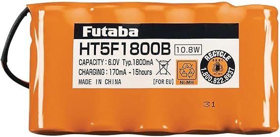 Futaba NT5F1800B NiMH 14SG Transmitter Battery