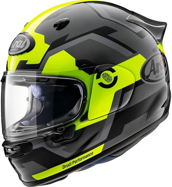 ARAI 0101-16064 Contour-X Helmet - Face - Fluorescent Yellow - Large Snell M2020D