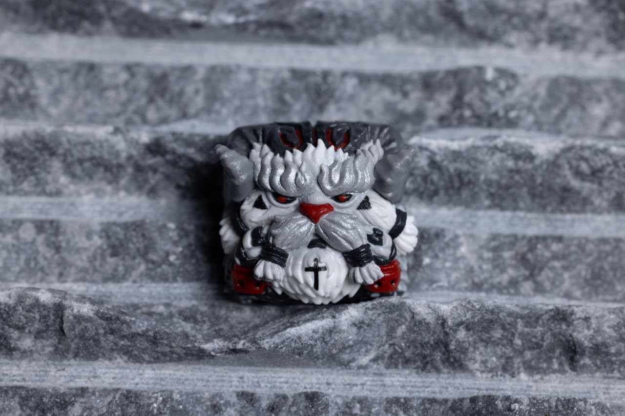 PHOENIX REBORN - Keycap Artisan Code: GI-01, MOBA Games Collection, Handmade, Size: 1U, Material: Resin, Fit: MX Mechanical switches Cherry, Gateron, Outemu, JWK and Others