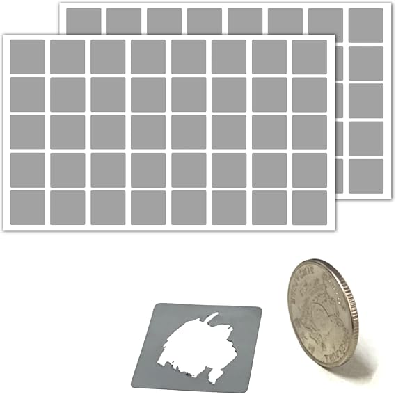 2000 Pack - ScratchStix Scratch Off Stickers, DIY Scratch Cards - 3/4 inch
