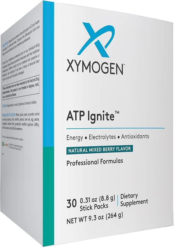 XYMOGEN ATP Ignite, Mixed-Berry Flavor, 30 Servings