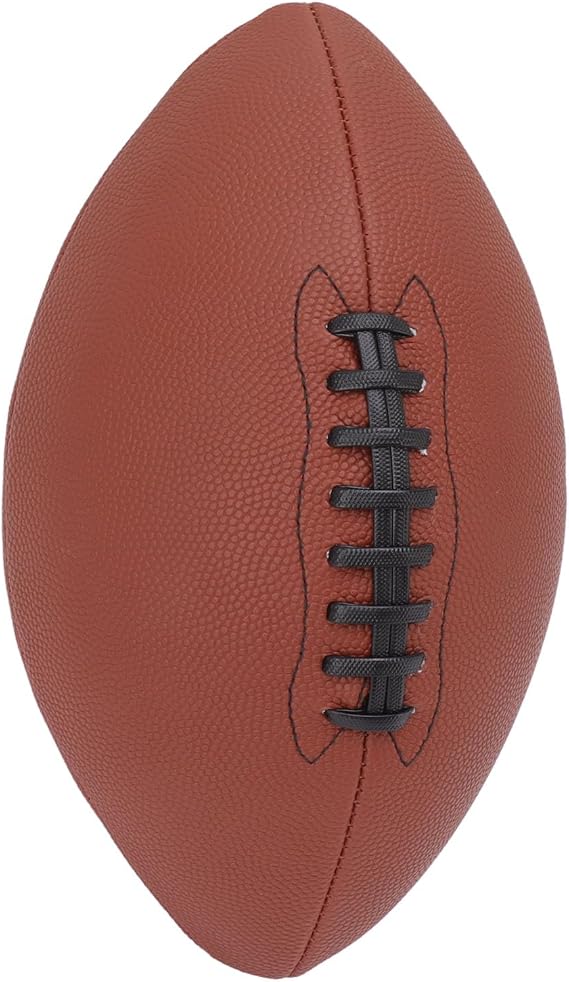 Football, Rubber 9 Junior PU Durability Easy to Inflate High School Training College Football, Enhanced Grip Kids Football, for Kids, Youth