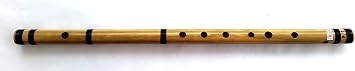 Flute, B Bass, 21", 440, Professional, Bansuri, Nylon wire, Indian, Nadsadhna