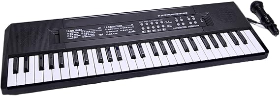 Portable 37/54 Key Electronic Piano Keyboard With Microphone Electronic Digital Piano For Beginners Kids Adults