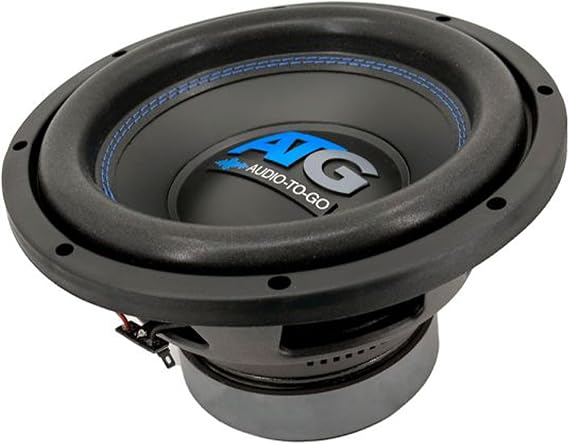 ATG Audio 10 inch subwoofer 2" 4-Layer Aluminum Single Voice Coil 4 ohm