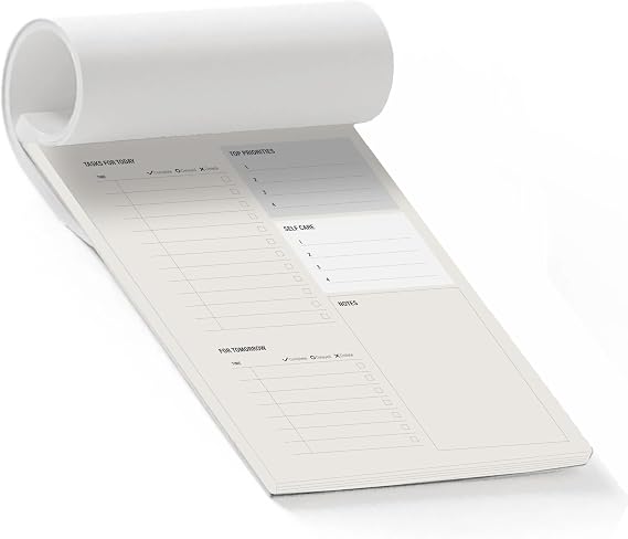 MindPanda Daily Productive Notepad - Productivity Planner for ADHD - Monitor Your Daily To Do LIst And Stay Organised