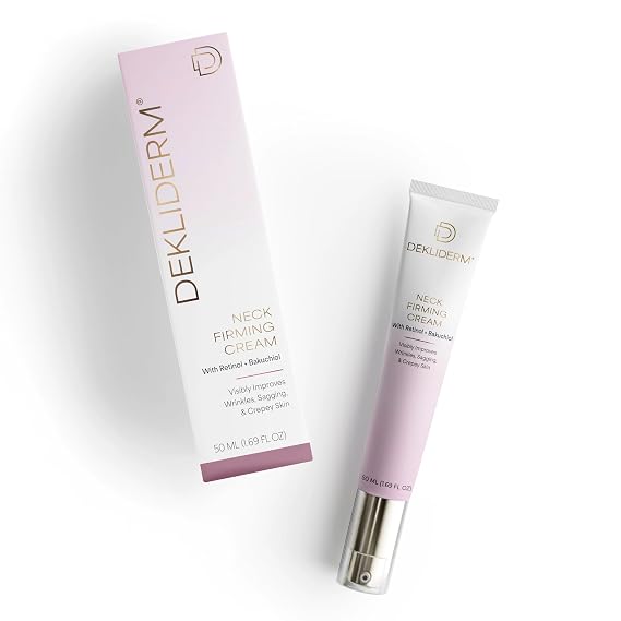 DEKLIDERM Firming Cream - Smooths Crepey Skin on Arms, Neck, Chest, Knees