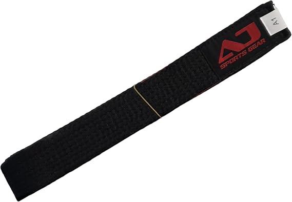 BJJ Belt - Brazilian Jiu-Jitsu Belt for Competition with Ranking Stripes - Jiu Jitsu for Adults and Kids