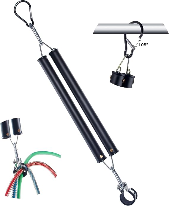 16" Double Tender Spring Kit for Suspending Trailer Line & Cable