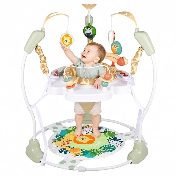 Baby Bouncer Jumper Activity Center, 3-in-1 Baby Play Station for 6+ Months