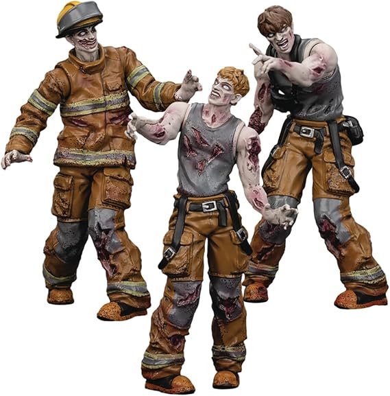Dark Source Zombie Firefighters 1:25 Scale Action Figure