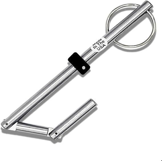 Infun Double Drop Leg Elevator Door Key, Fits GAL-MAC-OTIS and Others, Silver, 5.5 inches