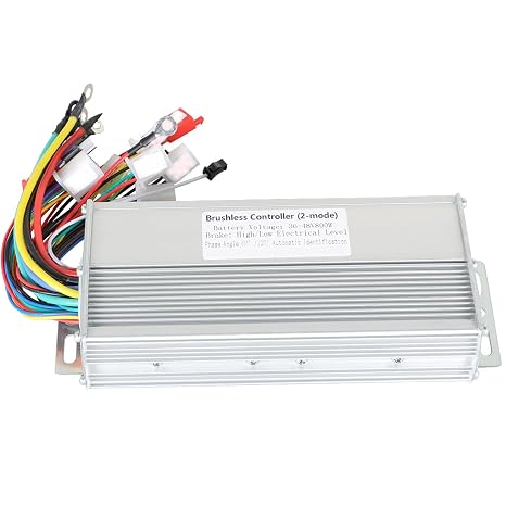 labwork Brushless DC Electric Motor Speed Control Box (2-Mode) Replacement for Electric Bicycle Scooter 36-48V 800W Square Wave Controller