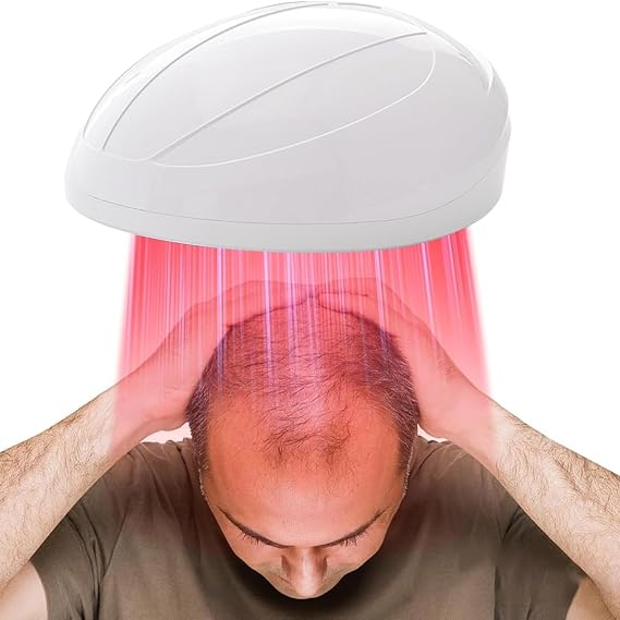 Hair Growth Cap, Laser Device, Red Light Therapy Physiotherapy for Regrowth, 210 LLLT and 650nm Wavelength, for Men and Women Thinning