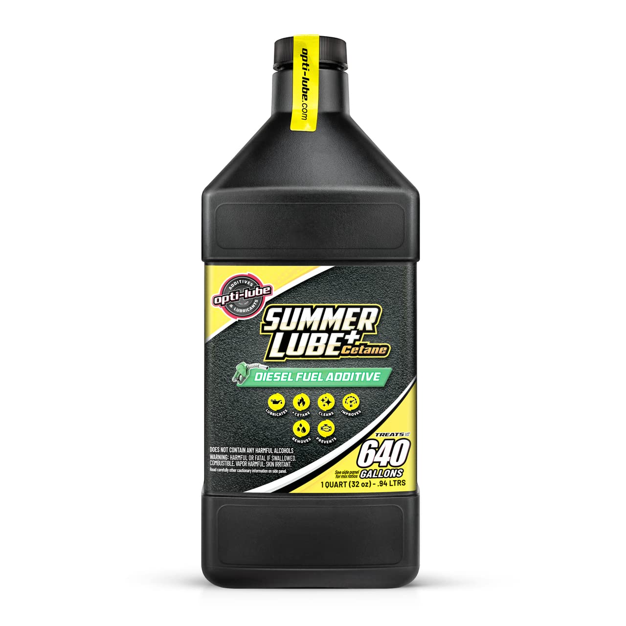 Opti-Lube Summer Formula Diesel Fuel Additive: 1 quart, up to 640 gallons compatible