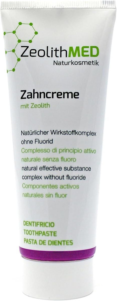 Zeolite 75 ml Toothpaste without Fluoride