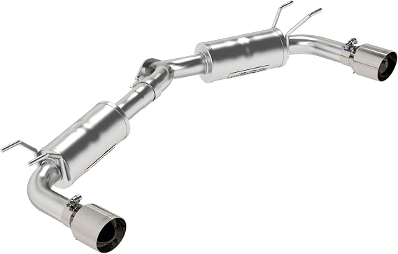 MBRP 19-23 Mazda 3 Hatchback T304SS 2.5in Axle-Back, Dual Rear Exit Street Profile