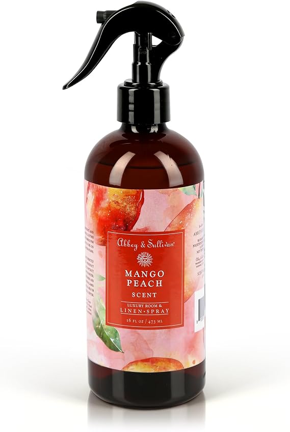 Abbey & Sullivan Linen Spray, Mango Peach, 16 oz