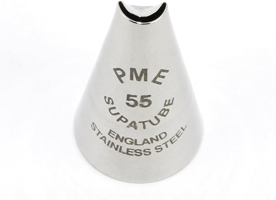 PME Seamless Stainless Steel Curved Petal/Chrysanthemum Supatube no. 55