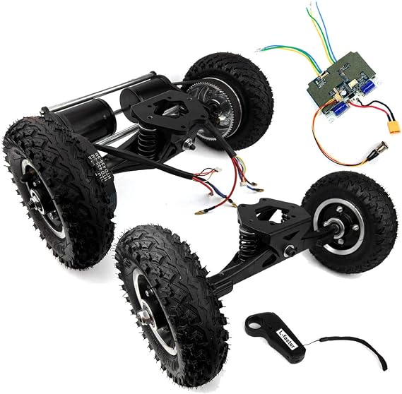 L-faster Mountain Skateboard Conversion Kit with Stronger Motor Bracket Off Road Board Truck with 190KV N63 Motor