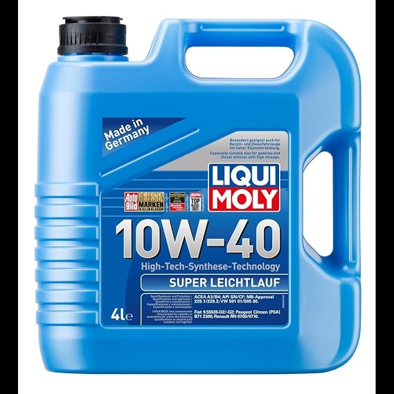Liqui Moly Süper Sentetik Motor Yağı 10W-40 4L