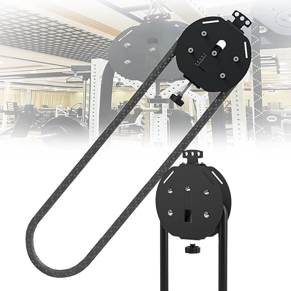 Endless Rope Trainer for Home Cable Pulley Machine with Adjustable Resistance & Premium Nylon Rope for Full-Body Pull Workout