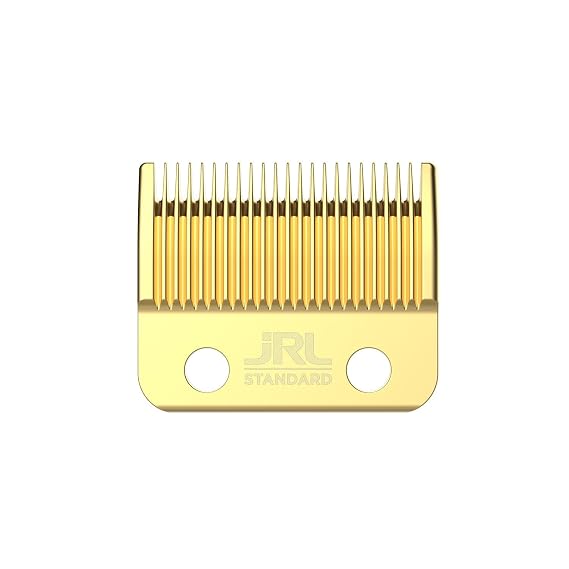 JRL Professional Hair Clipper Taper Blade for Barber Hair Cutting & Debulking, Aluminum-Coated Self-Sharpening Technology for Smooth, Consistent Results, Fits FF2020C & Professional Clippers, Gold
