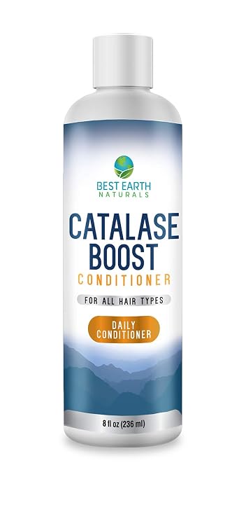 Best Earth Naturals Catalase Formula Conditioner to Support Hair Vitality and Health for Women and Men - 8 fl. oz
