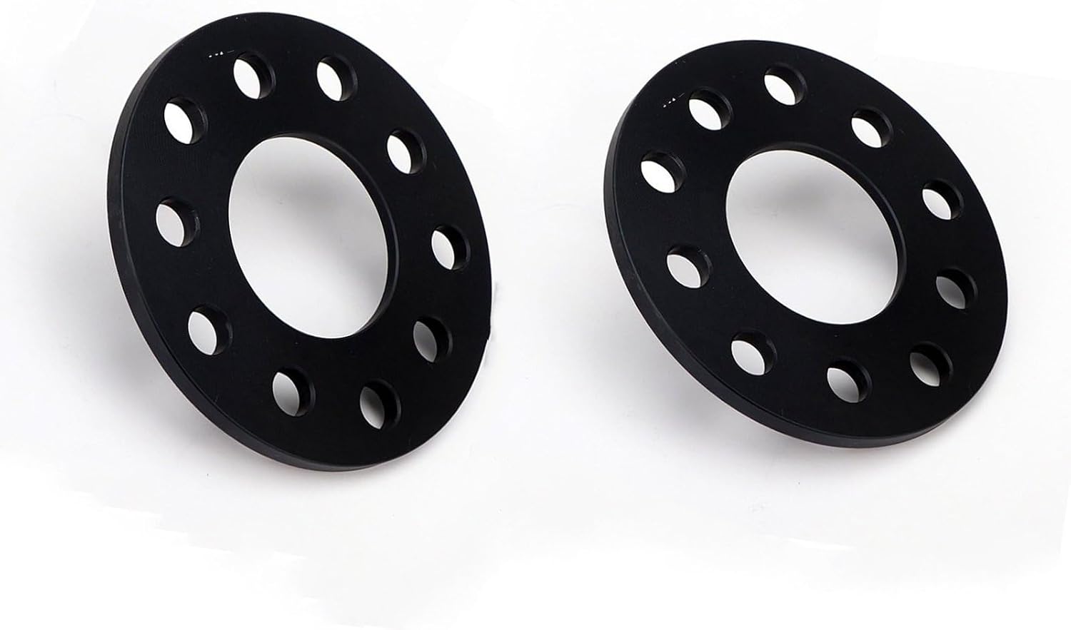 WOLWES Compatible With Jeep For Wrangler 3/5/8/10/12/15mm Car Wheel Spacer Adapter Hub Centric Wheel Spacers Parts PCD 5x127/5x130 CB 71.6mm 5 Lug Hubcentric Wheel Spacers (Color : 5mm)
