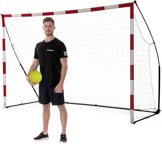 QuickPlay Portable Handball Goal - Weighted Base, Indoor & Outdoor