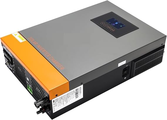 On Grid Hybrid Solar Inverter 10KW 8KW 6KW 48V MPPT 180A 160A 120A Tie Converter Pure Sine Wave Inversor Wide Application(6.2KW MPPT 120A,No WiFi)