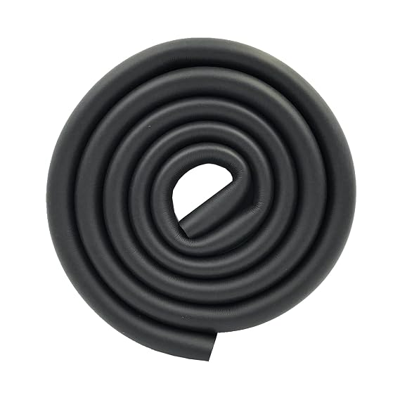 U Shape Extra Thick Furniture Table Edge Protectors Foam 6.5 Ft (Black)