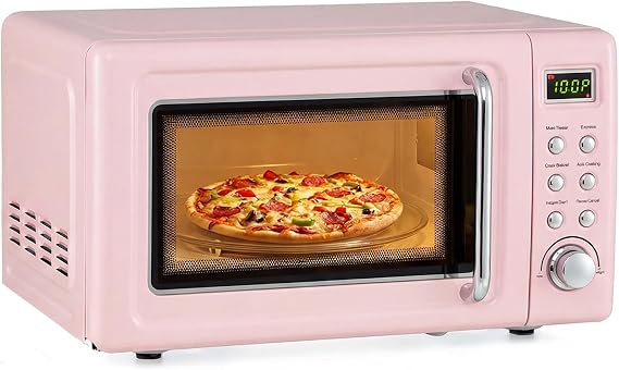 0.7Cu.ft Mini Microwave Countertop w/ 5 Micro Power, 700W