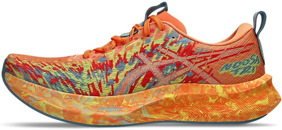 ASICS Mens Noosa Tri 16 Sneaker, Sun Peach Lemon Spark, 10.5 UK