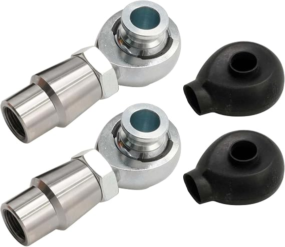 3/4 Inch Heim Joints Rod End Kit, Chromoly Joints Panhard Kit, Right and Left Hand Thread Steering Joints with Tube for Suspension Steering Traction Bars Kit