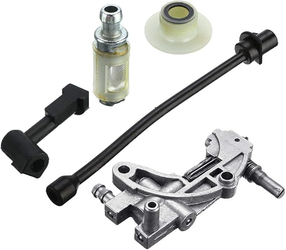 Compatible for Chinese 45CC 52CC 58CC 4500 5200 5800 Oil Filter Pipe Hose Line Worm Kit Chainsaw Spare Part Wolf Garden Tools Multi-Change Heads