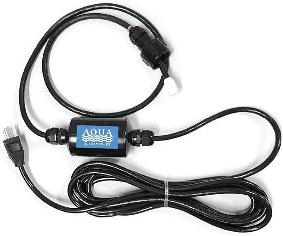Aqua Ultraviolet 25 Watt Transformer Black