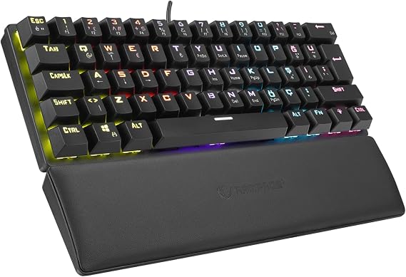 Rampage ALLY K11 Siyah Rainbow Q Bilek Destekli Blue Switch Mekanik Gaming (Oyuncu) Klavye