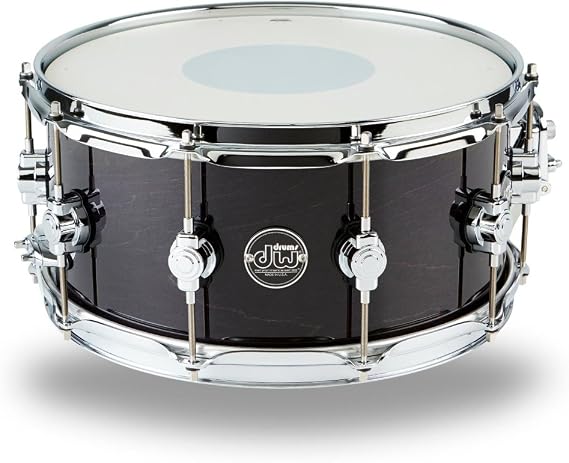 DW Performance Series Snare Drum - 6.5 Inches X 14 Inches Ebony Stain Lacquer