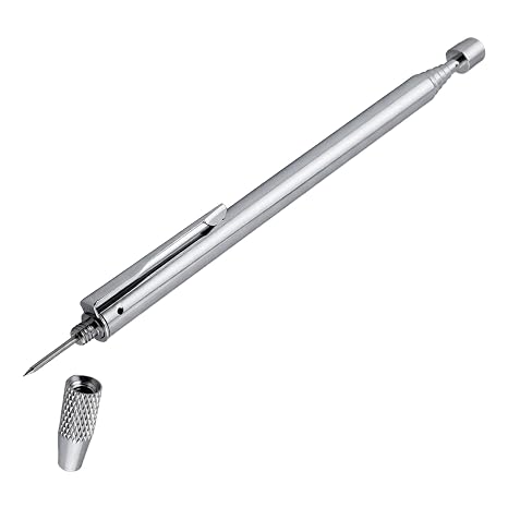 Master Magnetics Magnetic Pick-Up Tool - Telescoping, Retrieving Magnet with Scribe, 25" Length, 3 lb. Hold, 07565