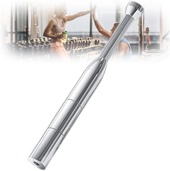Steel Indian Clubs Exercise Adjustable Upgraded Steel Club Workout Strength Training Full Body Mace Exercise Club for Shoulder Strength Rehabilitation Muscle Building,6_10KG