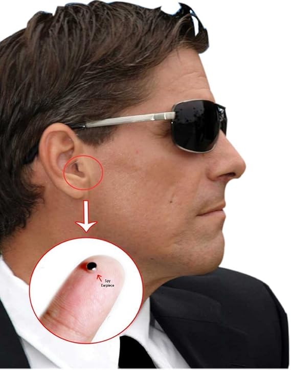 Invisible Secret Spy Earphone Nano Wireless Earpiece for Mobile Phone