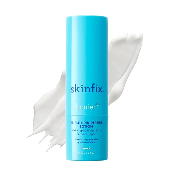 Skinfix Barrier+ Triple Lipid-Peptide Lotion: Lightweight, Hydrating Lotion To Help Rescue & Repair The Skin Barrier, 1.7 Fl Oz