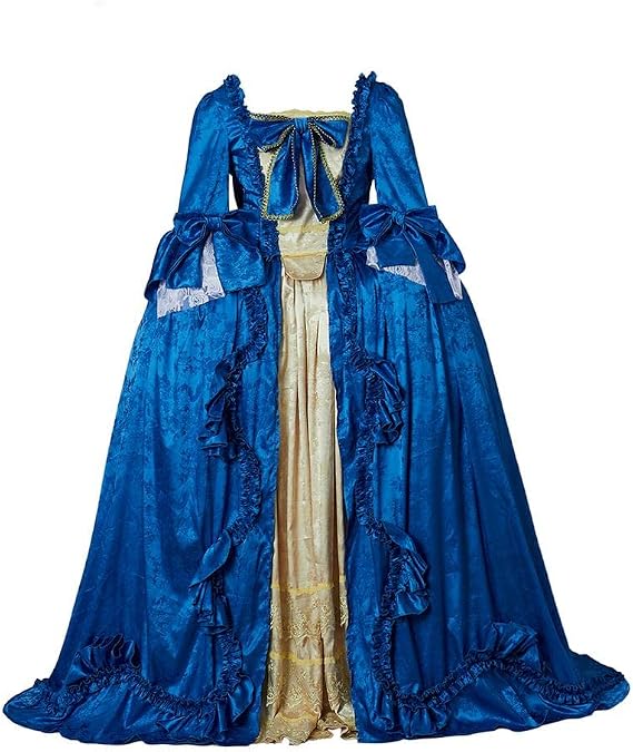 RoleplayCos Court Rococo Baroque Marie Antoinette Ball Dresses 18th Century Victorian Dress Ball Gowns Royal Women Costume