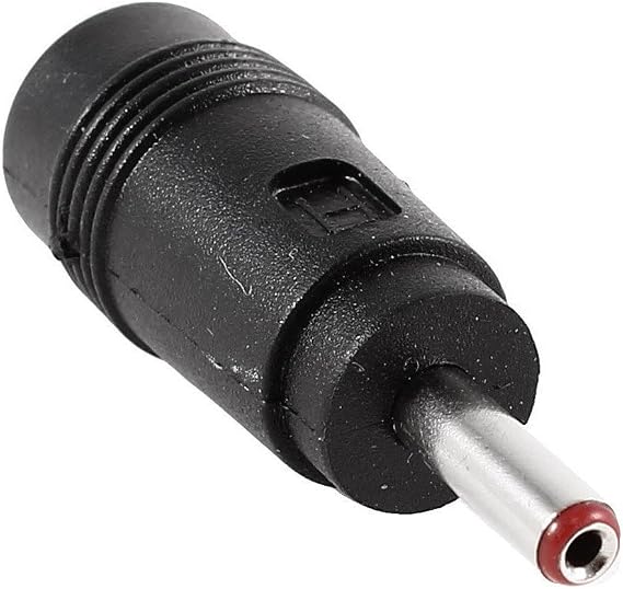 DC Power Converter Plug, HTTX (5.5mm x 2.1mm to 3.5mm x 1.35mm) Tip Size AC/DC Adapter Barrel Plug Connector for Wall Chargers (10-Pack)
