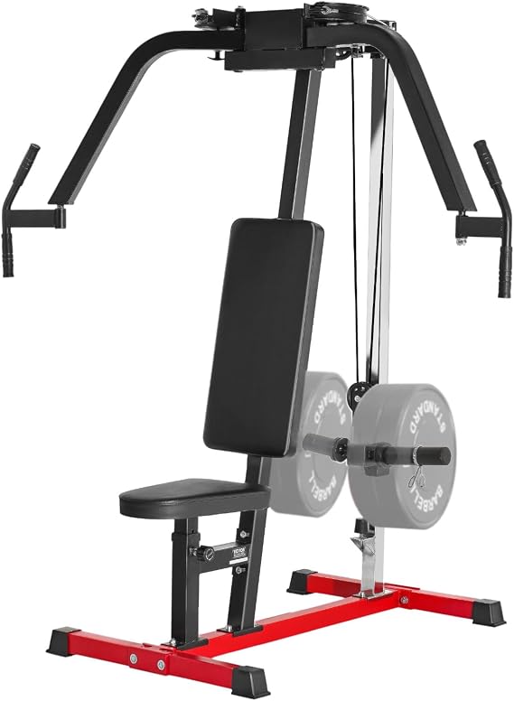 VEVOR Chest Fly Machine, Upper Body Specialty Machine for Home Gym, Adjustable Fly and Reverse Delt Machine, for Chest, Back, Pectoral, Rear Deltoid and Shoulder Workouts, Hold up to 450LBS