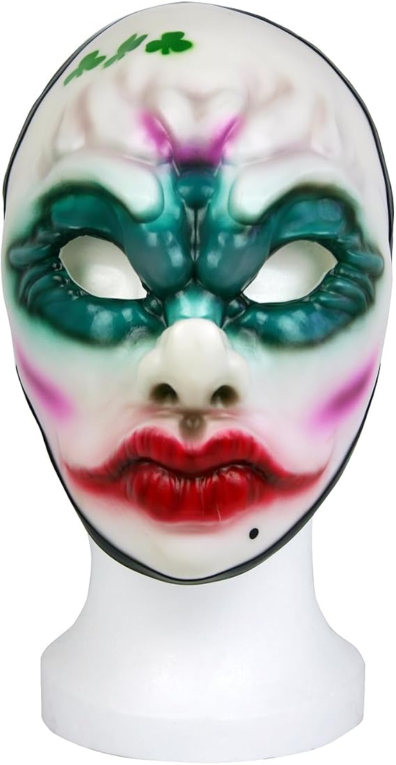 Gaya Entertainment GE1031035 Payday 2 Face Mask-Clover, Various